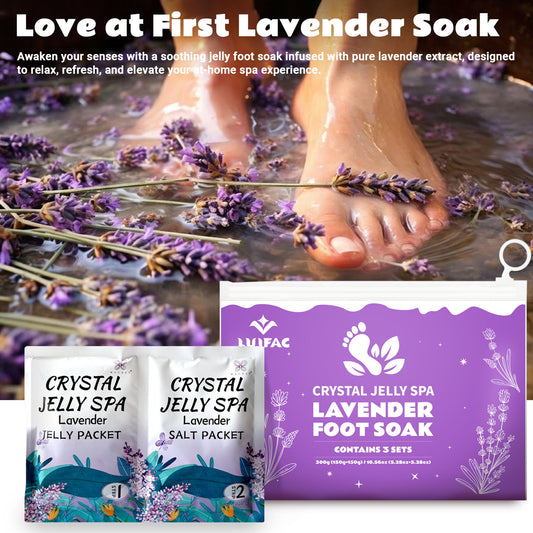 Jelly Pedicure Packs Lavender